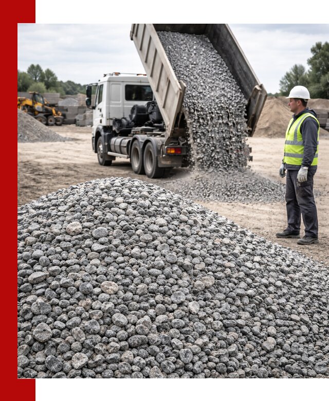 Доставка и продажа гранитного щебня фракции 5-20 в Отрадном