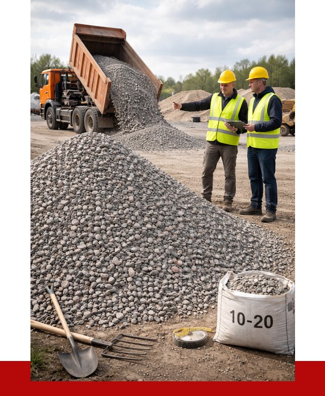 Гранитный щебень фракция 10-20 в Отрадном от 4565 руб.|ПРОНЕРУДТрд