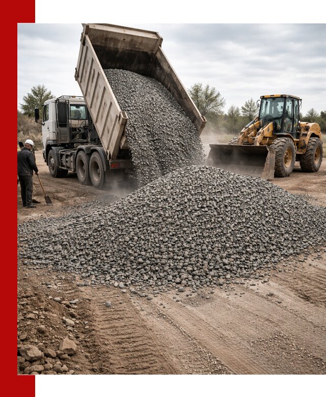 Гранитный щебень фракция 10-20 с доставкой в Отрадном