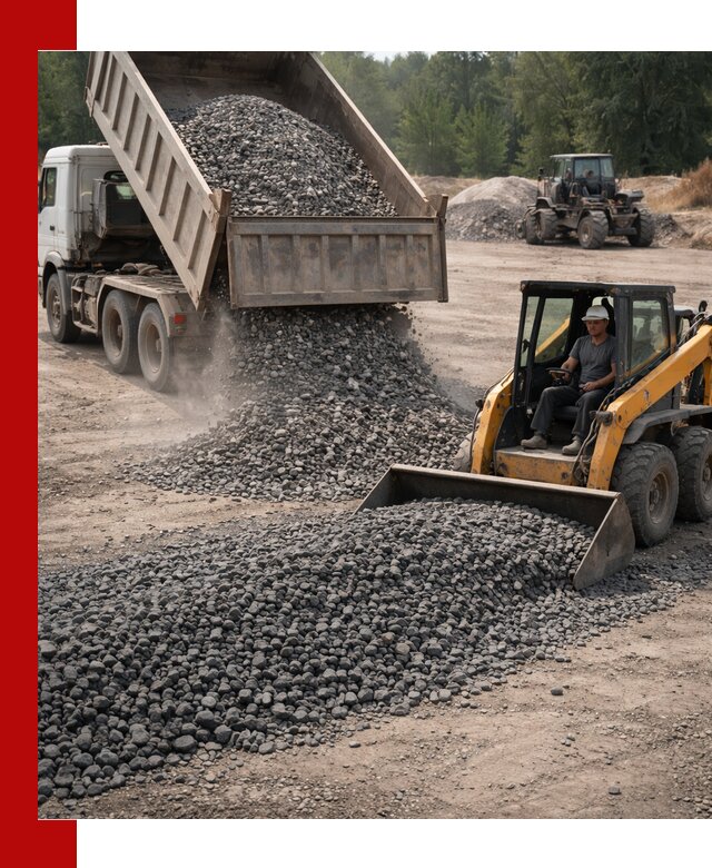 Гранитный щебень фракция 40-70 с доставкой в Отрадном