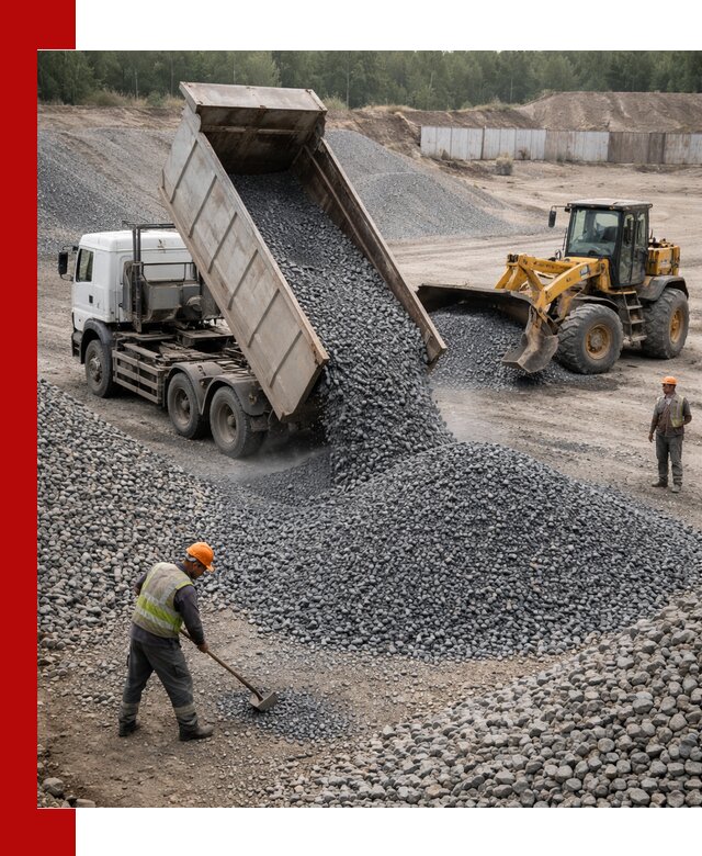 Щебень габбро-диабаз фр. 5-20 с доставкой в Отрадном