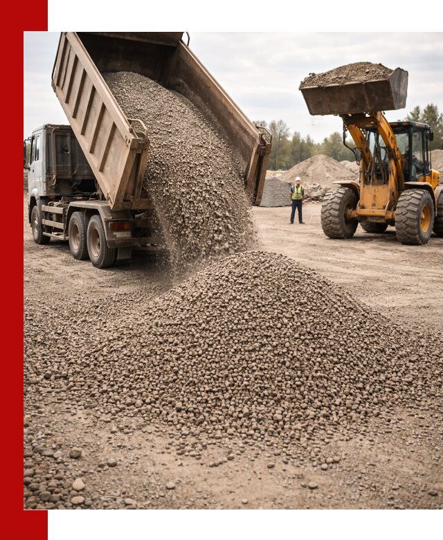 Гравийный щебень фракция 3–10 с доставкой в Отрадном