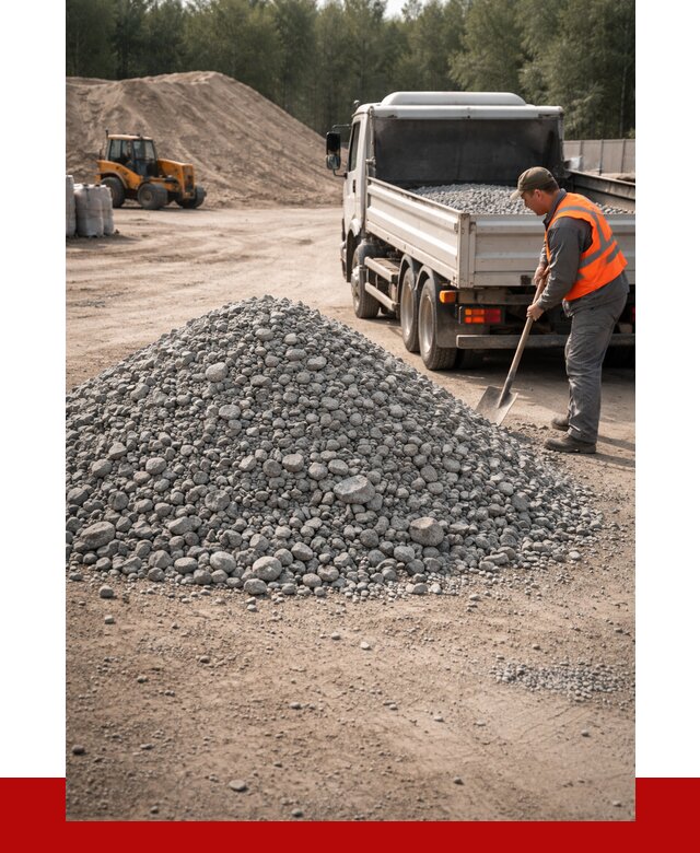 Гравийный щебень фракция 5-10 в Отрадном от 2391 р. | ПРОНЕРУДТрд