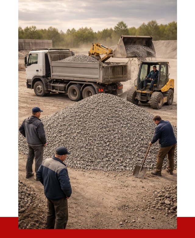 Гравийный щебень фракция 5-20 в Отрадном от 2609 р. ПРОНЕРУДТрд