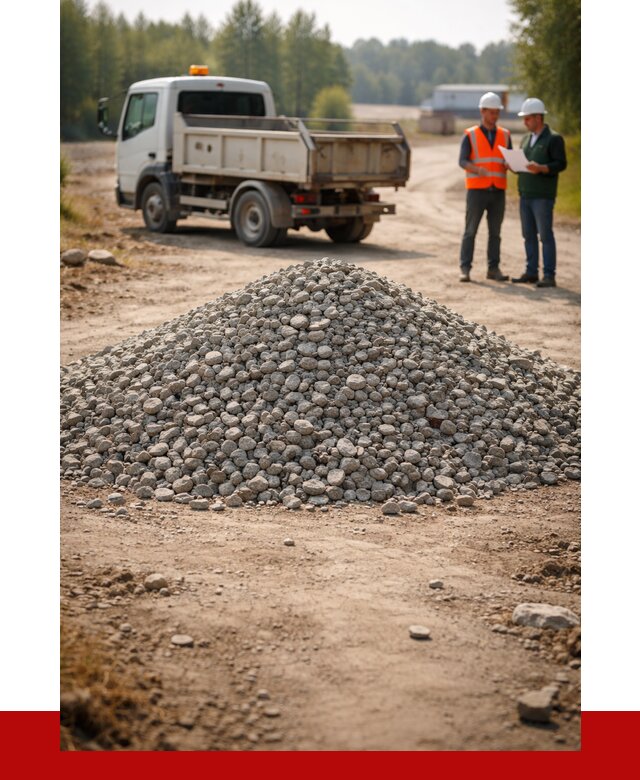 Гравийный щебень фракция 20-40 в Отрадном от 1304 р. | ПРОНЕРУДТрд