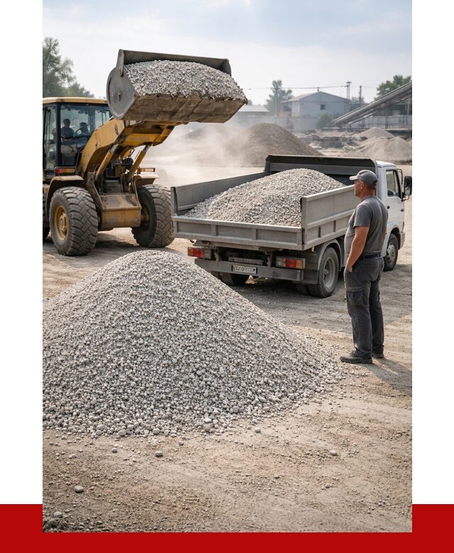 Известняковый щебень фр. 0-5 в Отрадном от 4565 р. | ПРОНЕРУДТрд