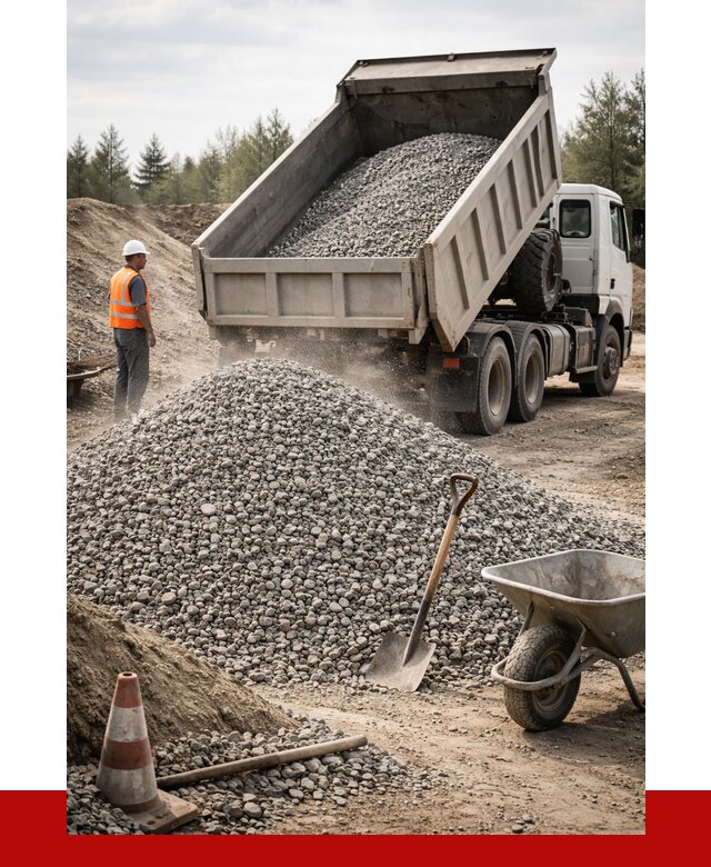 Купить вторичный щебень в Отрадном от 1631 р. - ПРОНЕРУДТрд