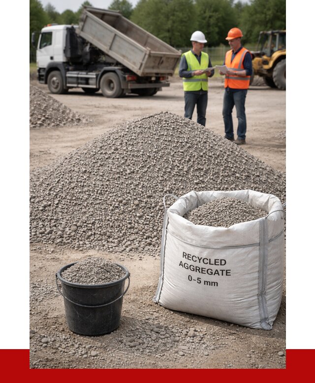 Вторичный щебень фракция 0-5 в Отрадном от 1739 р. ПРОНЕРУДТрд