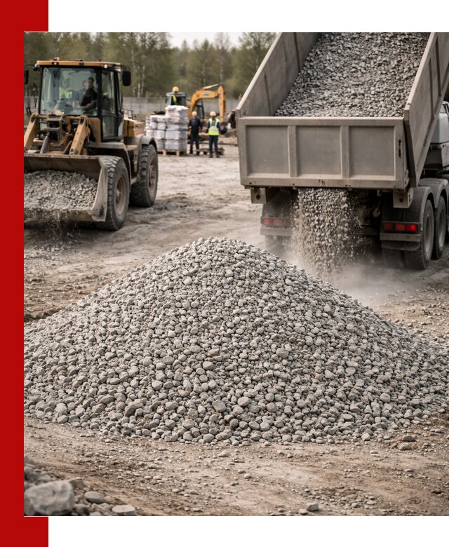 Вторичный щебень фракции 5-20 в Отрадном — доставка и продажа крупнотоннажно