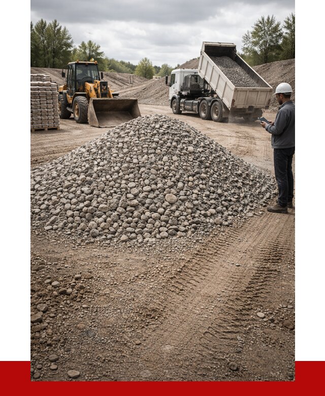 Купить бетонный щебень в Отрадном, от 3478 р. ПРОНЕРУДТрд
