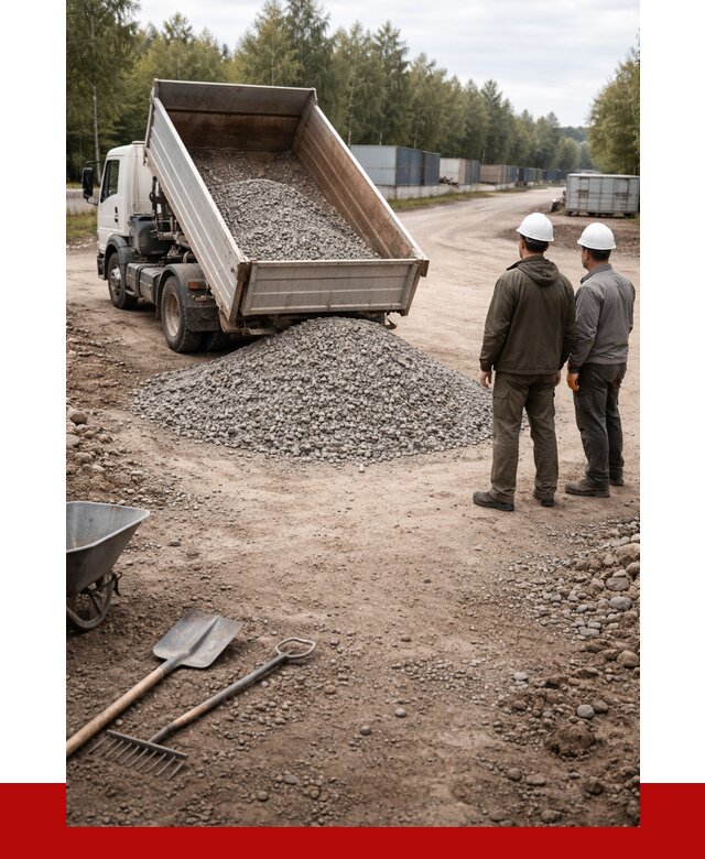 Бетонный щебень фракция 5-20 в Отрадном от 3478 р., ПРОНЕРУДТрд