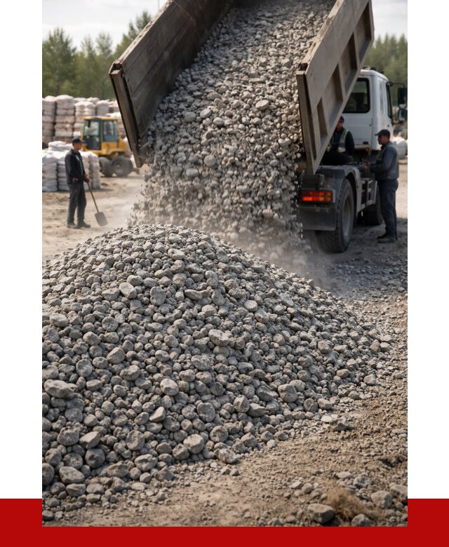 Бетонный щебень фракция 40-70 в Отрадном от 1957 р. ПРОНЕРУДТрд
