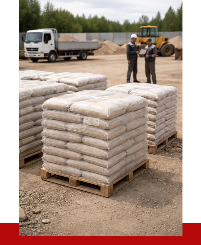 Карьерный песок в мешках в Отрадном от 1304 р. - ПРОНЕРУДТрд