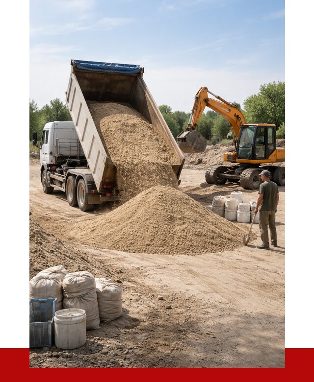 Купить речной песок в Отрадном от 1304 р. за куб | ПРОНЕРУДТрд