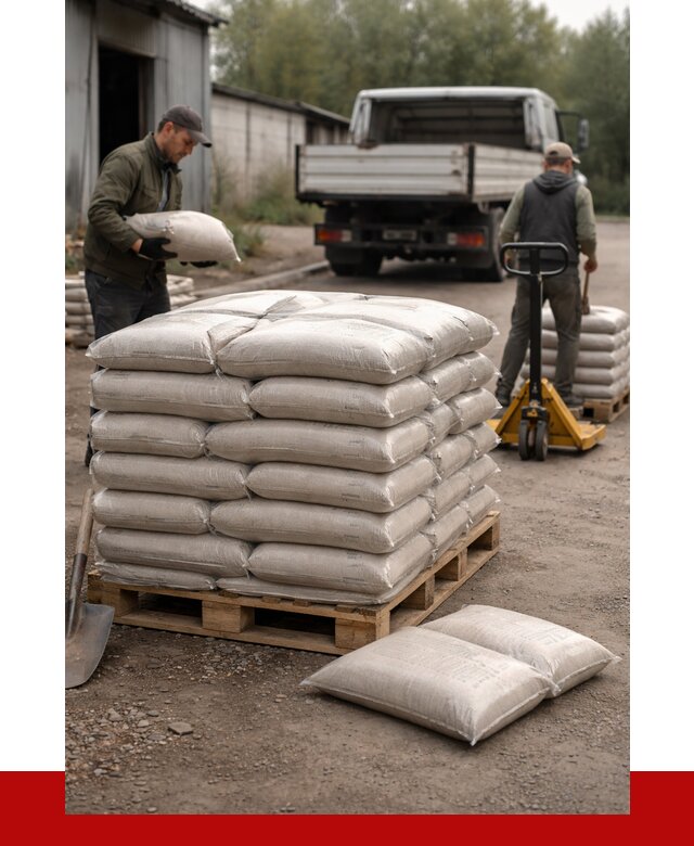 Речной песок в мешках в Отрадном от 4565 р. | ПРОНЕРУДТрд
