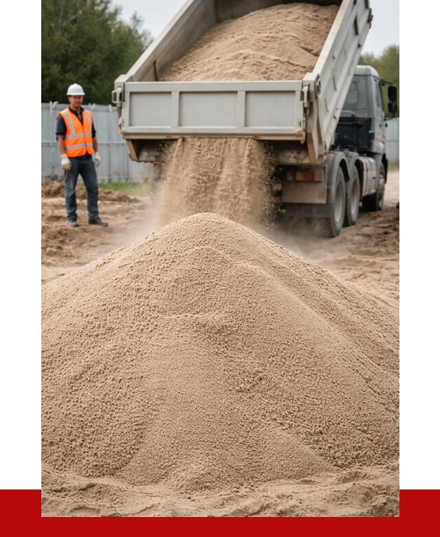 Купить сеяный песок с доставкой в Отрадном от 2391 р ПРОНЕРУДТрд
