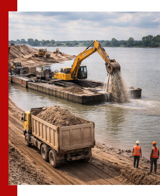 Намывной песок с доставкой в Отрадном оптом и в розницу