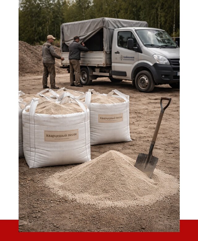 Кварцевый песок для пескоструя в Отрадном от 4892 р. | ПРОНЕРУДТрд