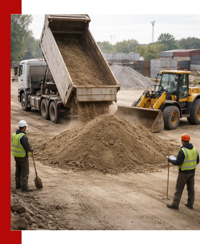 Доставка и продажа пескогрунта оптом и в розницу в Отрадном