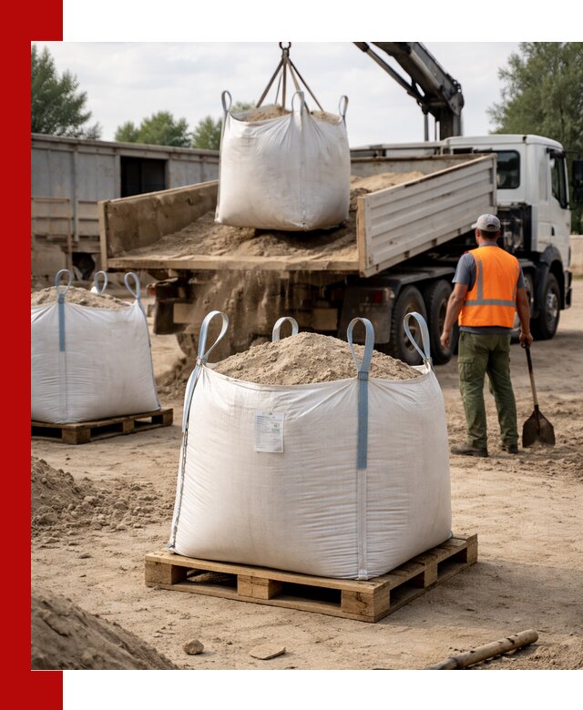 Доставка песка в биг бег в Отрадном быстро и без лишних хлопот