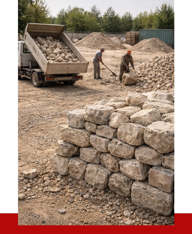 Бутовый камень известняковый в Отрадном от 4565 р. | ПРОНЕРУДТрд