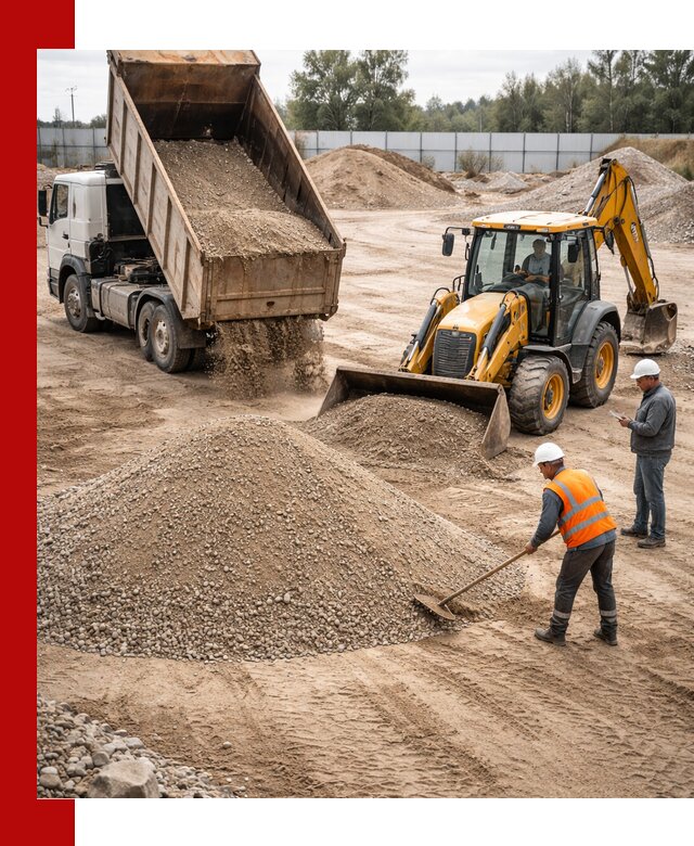 Поставка и доставка ПГС С4 в мешках и самосвалах в Отрадном