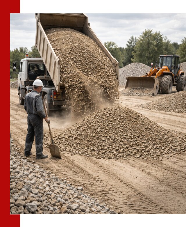 Доставка щпс С3 в Отрадном самосвалами и бортовыми грузовиками