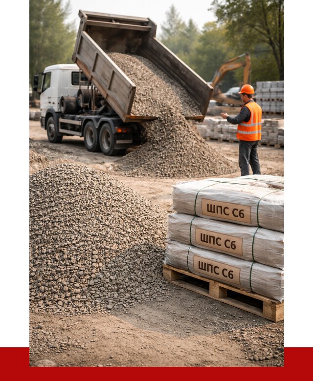 ЩПС С6 в Отрадном с доставкой от 2391 р. за куб | ПРОНЕРУДТрд