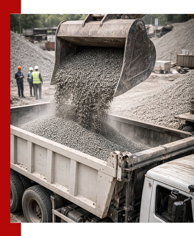 Отсев и крошка для строительства и дорожных работ в Отрадном