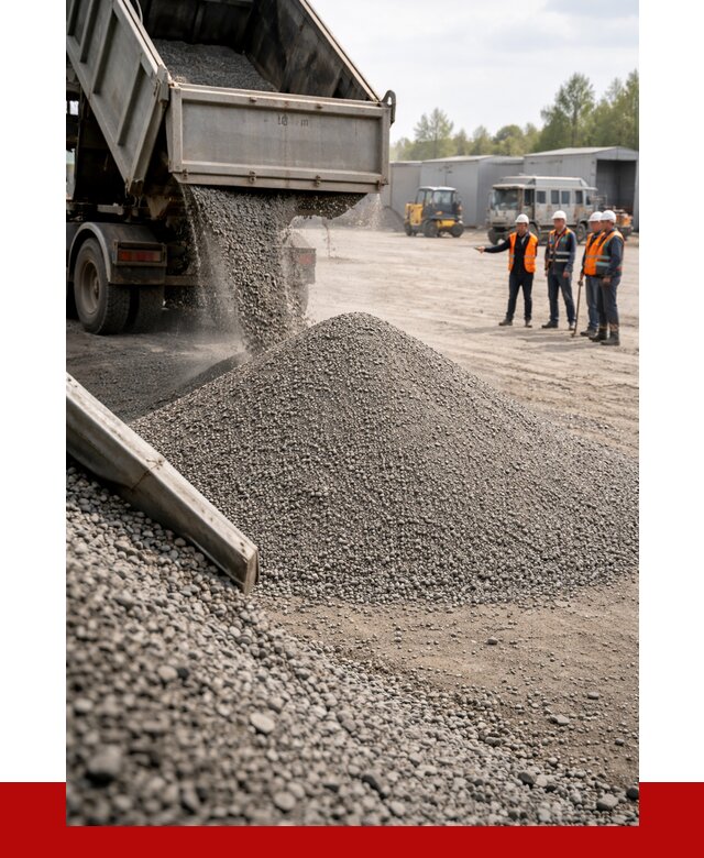 Гравийный отсев 0-5 в Отрадном от 1304 р. с доставкой | ПРОНЕРУДТрд