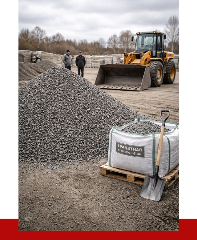 Купить гранитную крошку в Отрадном от 5218 р. с доставкой | ПРОНЕРУДТрд