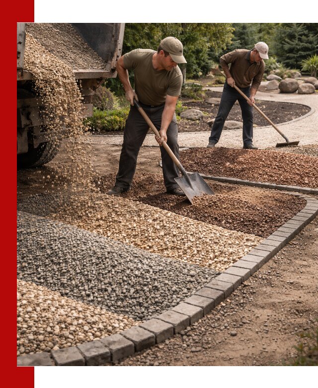 Декоративная крошка для ландшафта в Отрадном — продажа и доставка