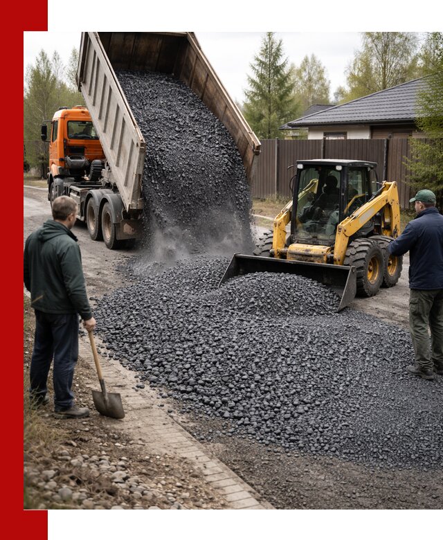 Крошка габбро с доставкой в Отрадном для строительных работ