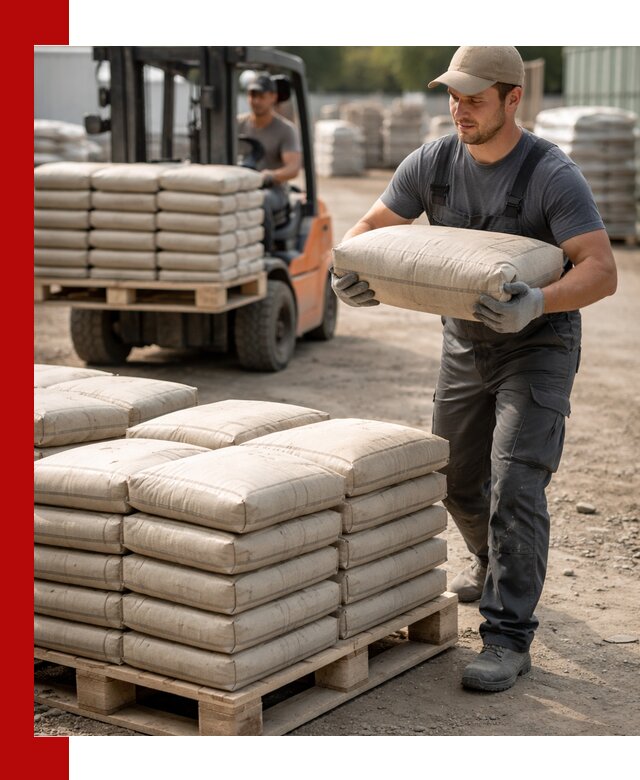 Доставка цемента в мешках оптом и в розницу в Отрадном