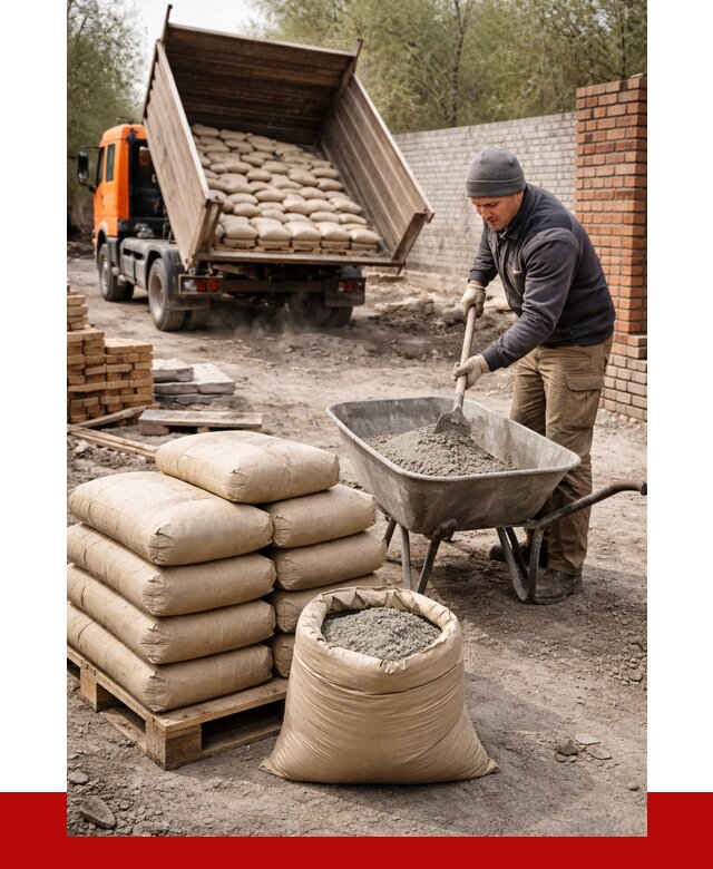 Купить сухую смесь для кладки в Отрадном от 1304 р. | ПРОНЕРУДТрд