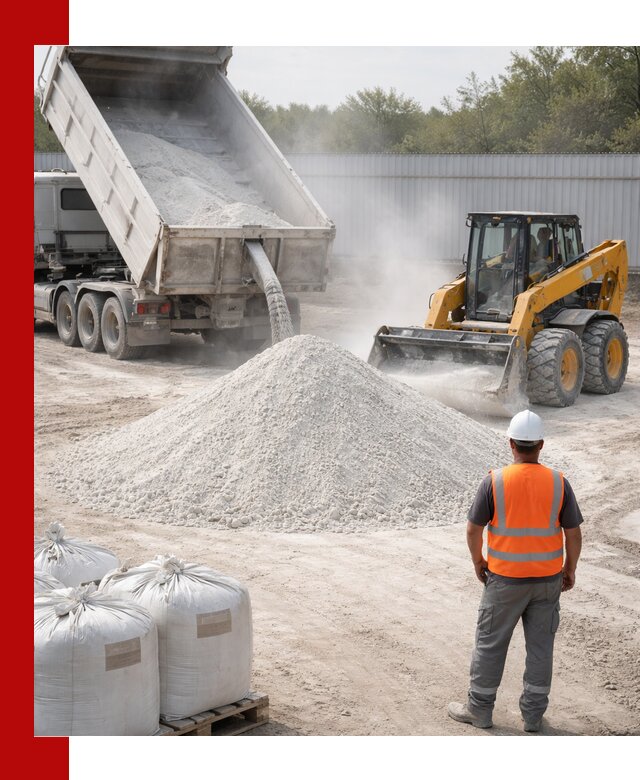 Доставка и продажа известняковой муки в Отрадном