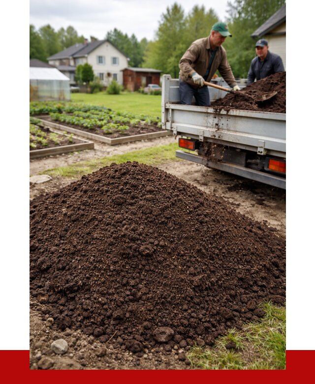 Плодородный грунт в Отрадном с доставкой от 4565 р. | ПРОНЕРУДТрд