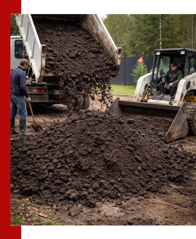 Плодородный грунт с доставкой в Отрадном для садов и огородов