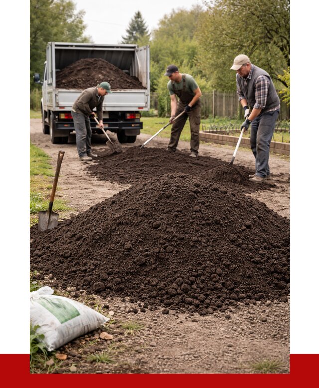 Купить землю для огорода в Отрадном от 3478 р./куб | ПРОНЕРУДТрд