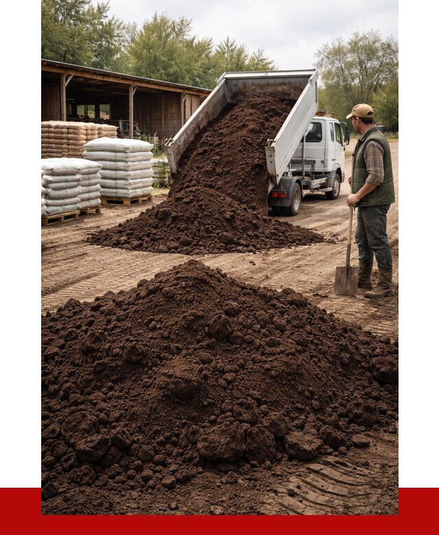 Купить торф с доставкой в Отрадном от 4565 р. за куб | ПРОНЕРУДТрд