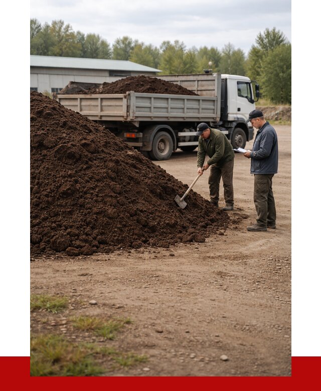 Кислый торф в Отрадном с доставкой от 1304 р. за куб | ПРОНЕРУДТрд