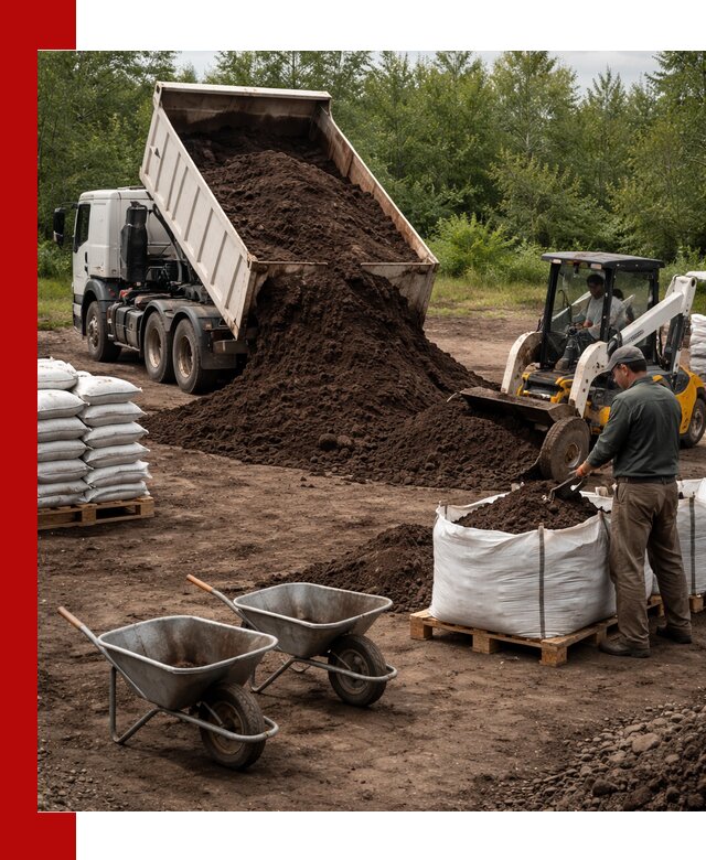 Доставка и продажа торфогрунта в Отрадном оптом и в розницу