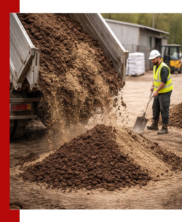 Доставка торфо-песчаной смеси в Отрадном для строительства и озеленения