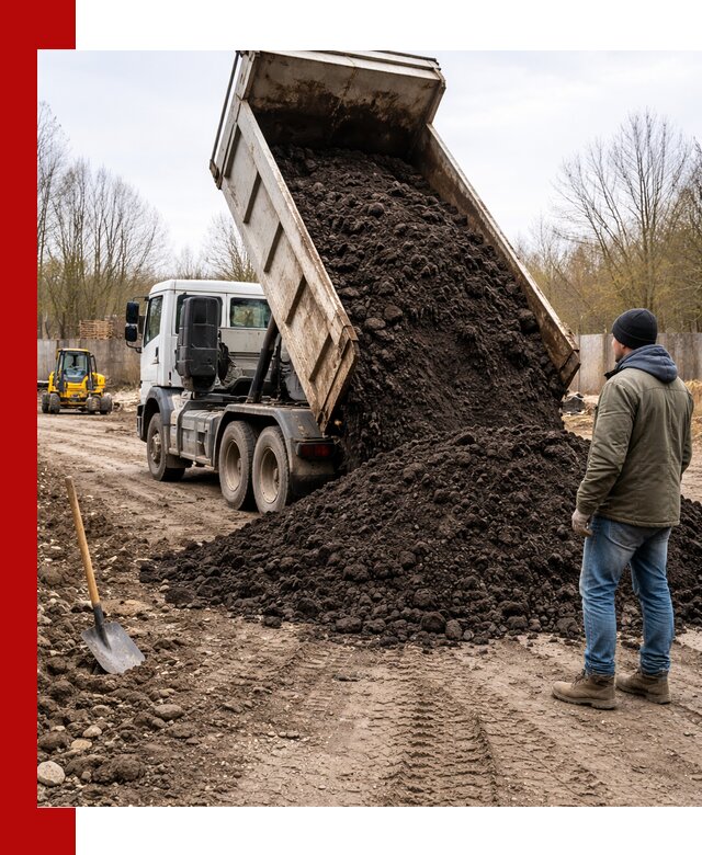 Доставка чернозема навалом в Отрадном быстро и выгодно
