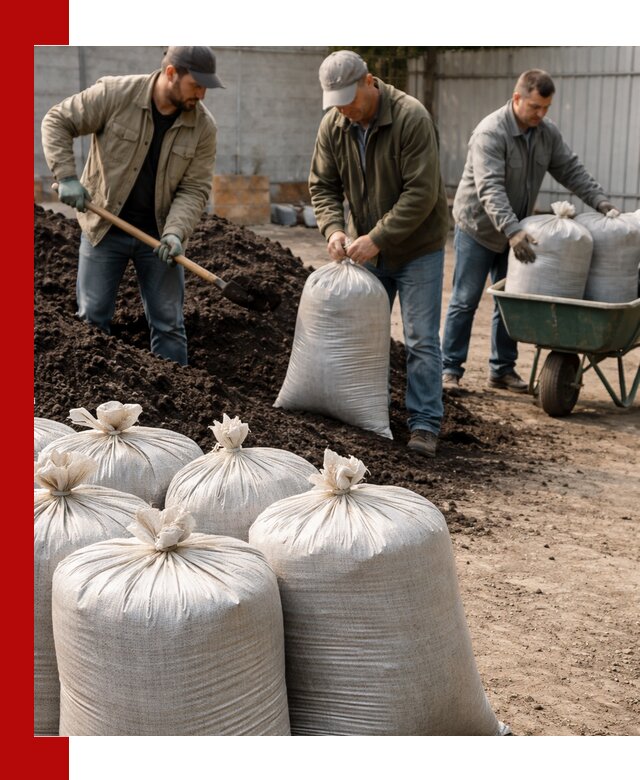 Купить чернозем в мешках с доставкой в Отрадном