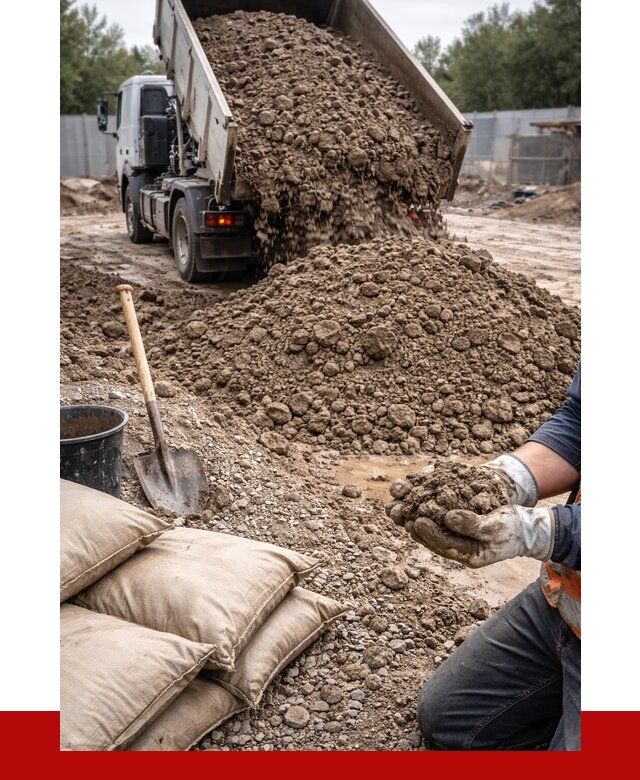 Купить глина для засыпки в Отрадном от 1304 р. за куб | ПРОНЕРУДТрд