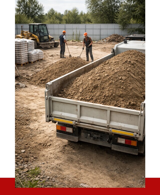 Супесь с доставкой в Отрадном от 2663 р. за куб | ПРОНЕРУДТрд
