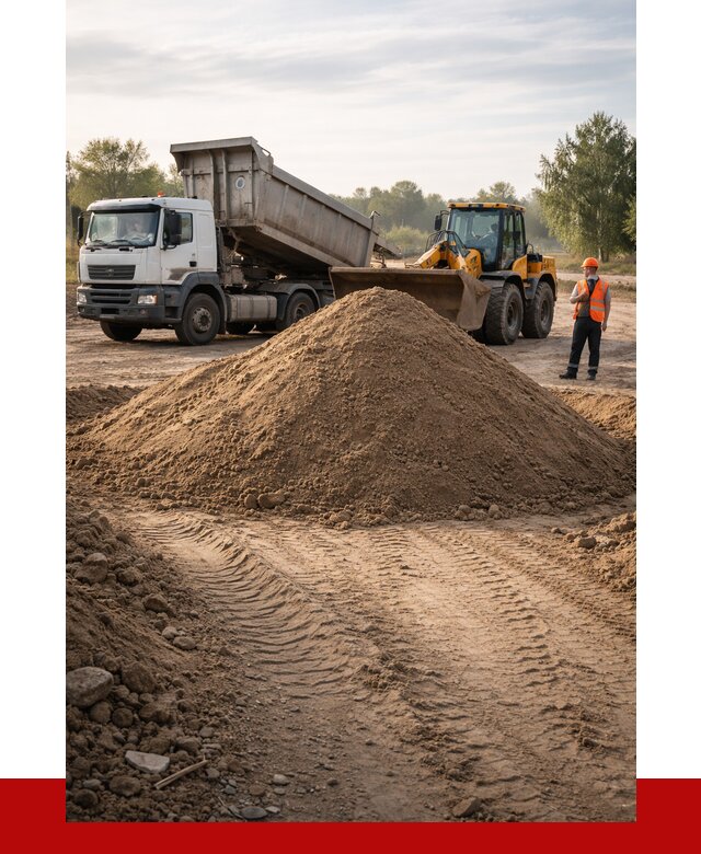 Купить песчаный грунт с доставкой в Отрадном от 4565 р. | ПРОНЕРУДТрд