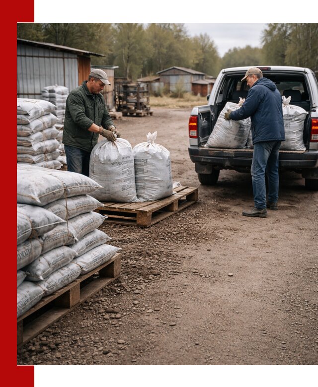 Купить конский навоз в мешках с доставкой в Отрадном