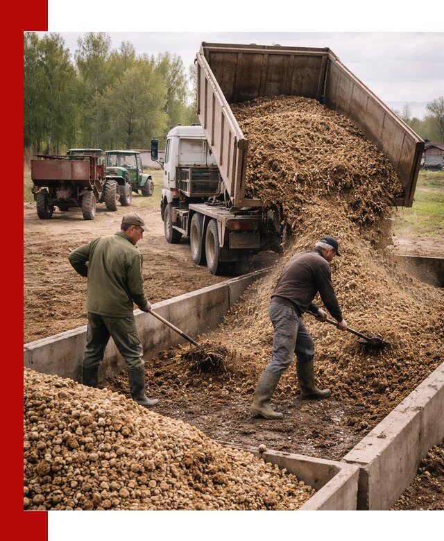 Куриный помет с доставкой в Отрадном оптом и в розницу
